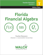 Florida Financial Algebra